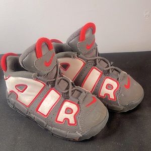 Nike uptempo girls size 8C